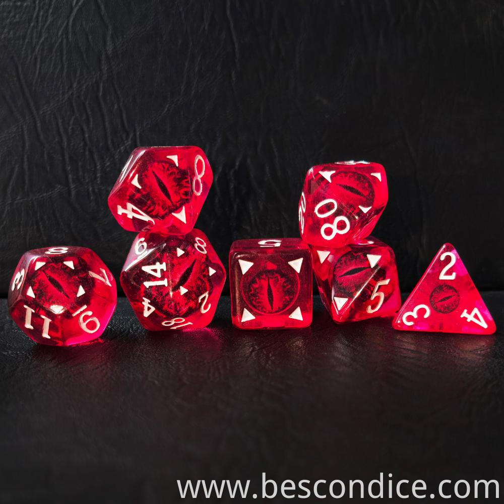 Dnd Dice Set Dragon Eye 2